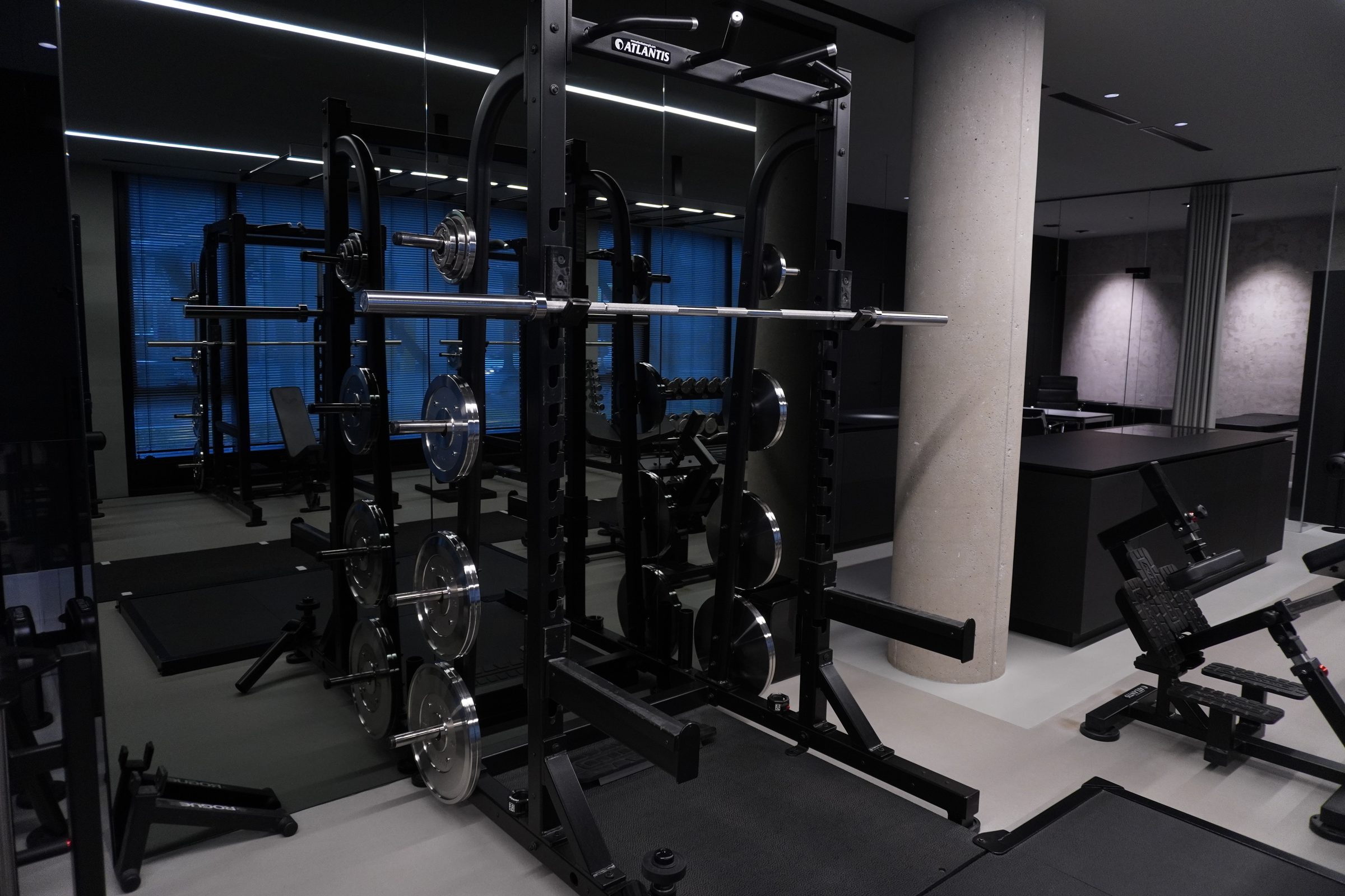 FIFTYNINE Personal Training Studio-Trainingsfläche-Rack