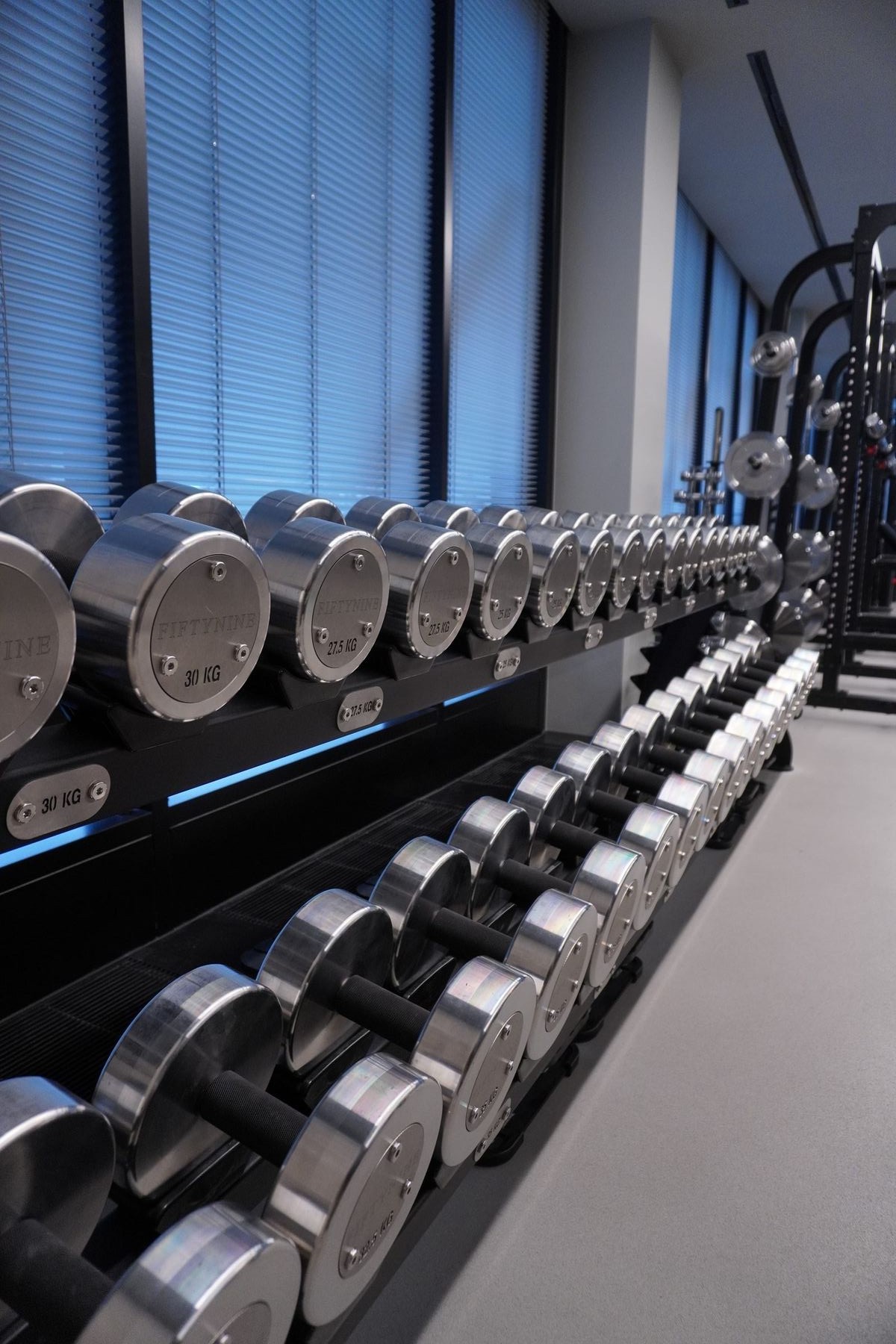 FIFTYNINE Personal Training Studio dumbbells2